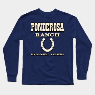 Ponderosa Ranch. Long Sleeve T-Shirt